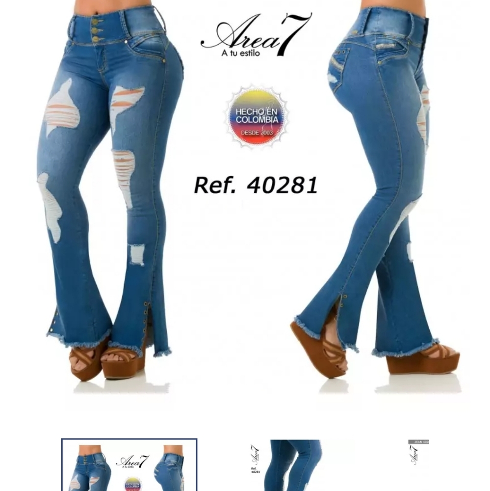 Colombian jean butt lift